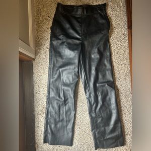 faux leather pants from HM!